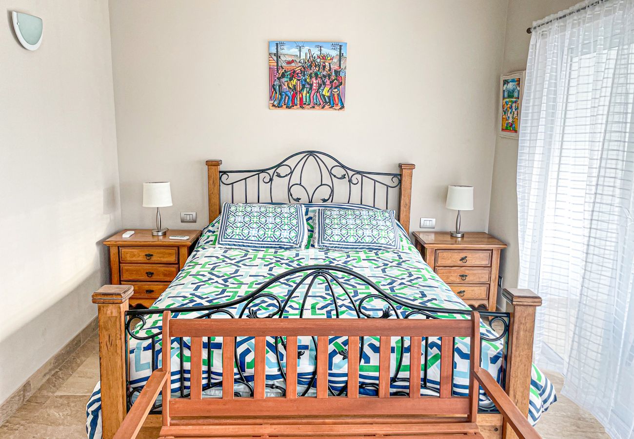 Jolly Harbour holiday rentals, two bedrooms with ensuite showers and private dock