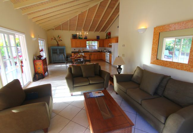 Villa in Jolly Harbour - Private Four Bedroom Tropical Home with Pool 