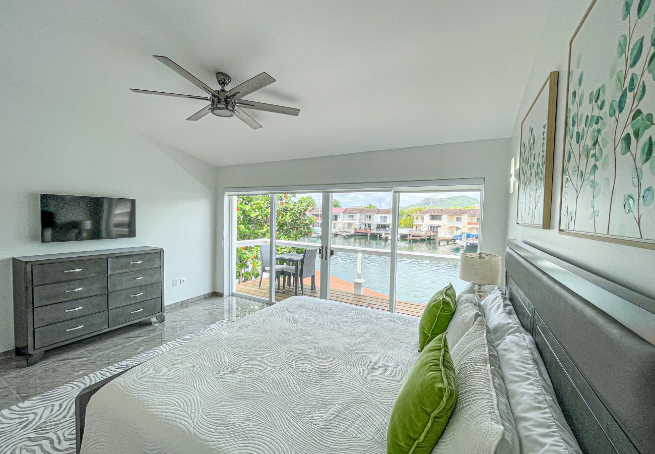 Townhouse in Jolly Harbour - Exceptional Two Bedroom Waterfront Villa 