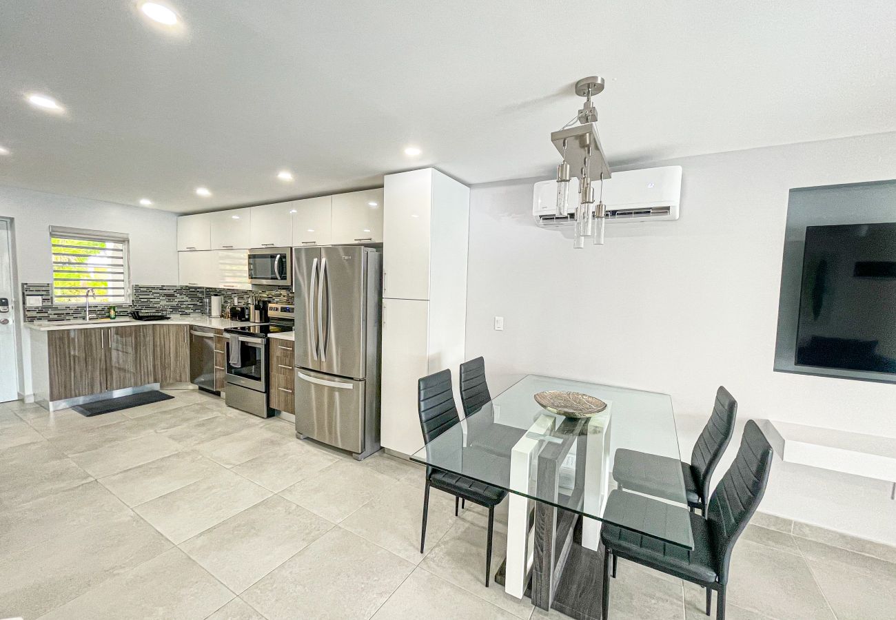 Townhouse in Jolly Harbour - Modern Bright Two Bedroom Villa on the Waterfront at Jolly Harbour