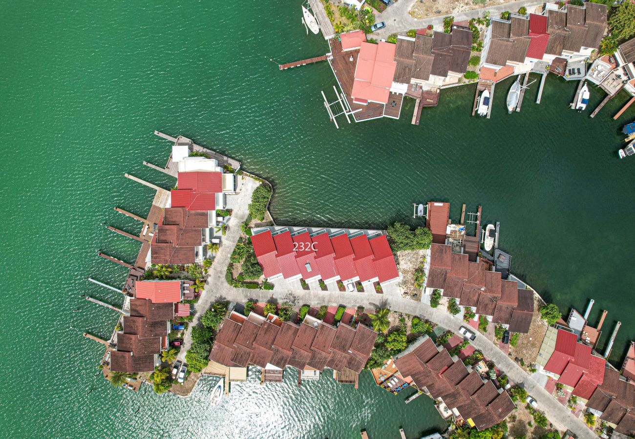 Townhouse in Jolly Harbour - Two Bedroom Beautiful Waterfront Home 