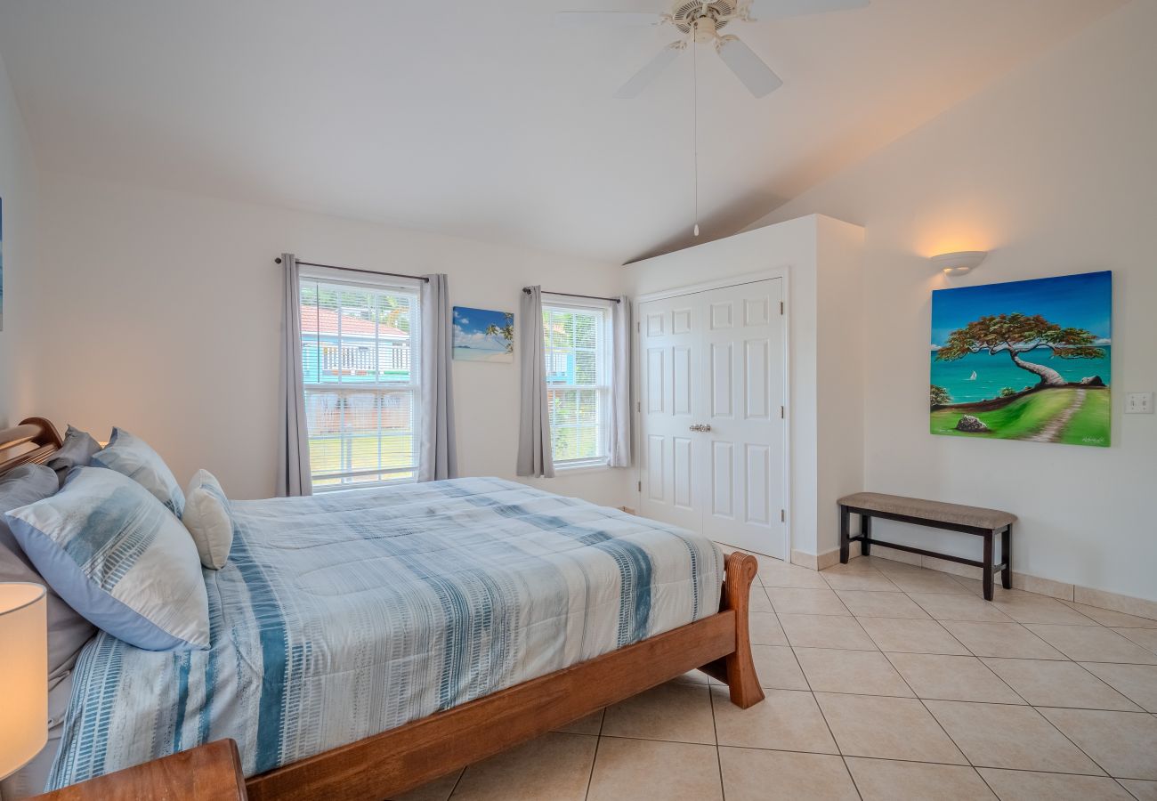 Villa in Jolly Harbour - Serene Poolside Sanctuary