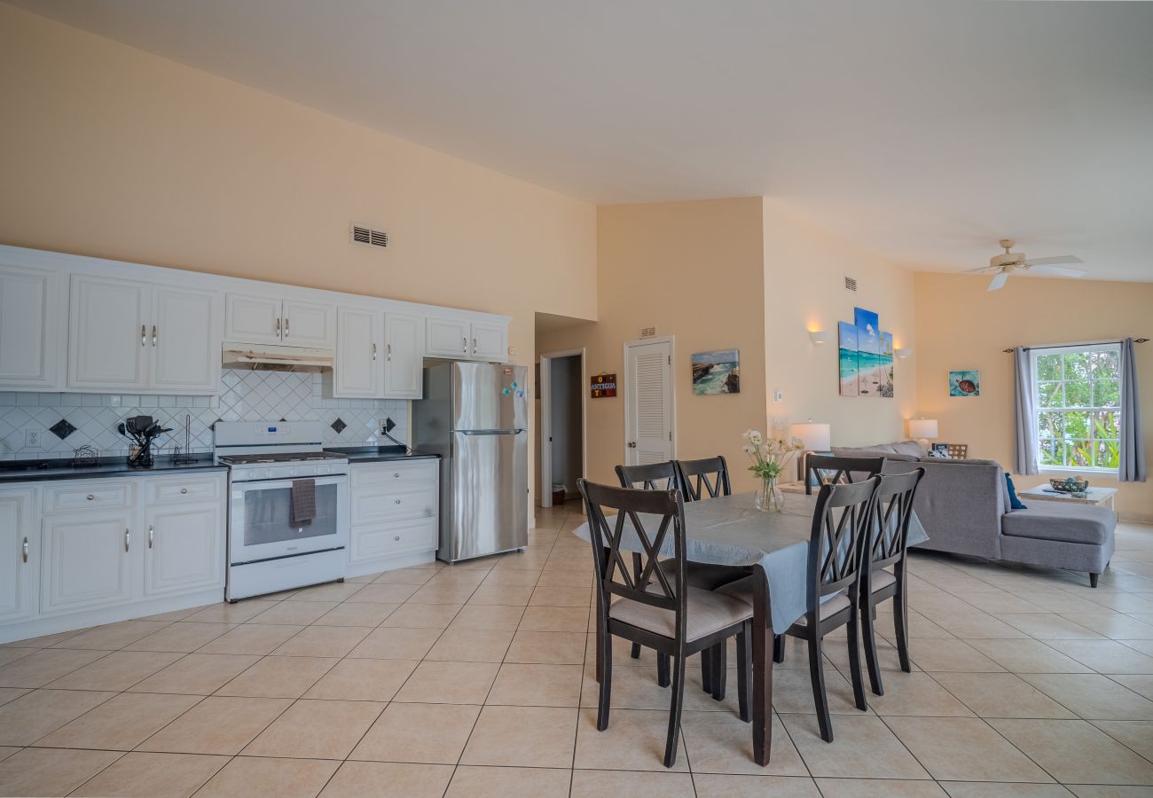 Villa in Jolly Harbour - Serene Poolside Sanctuary