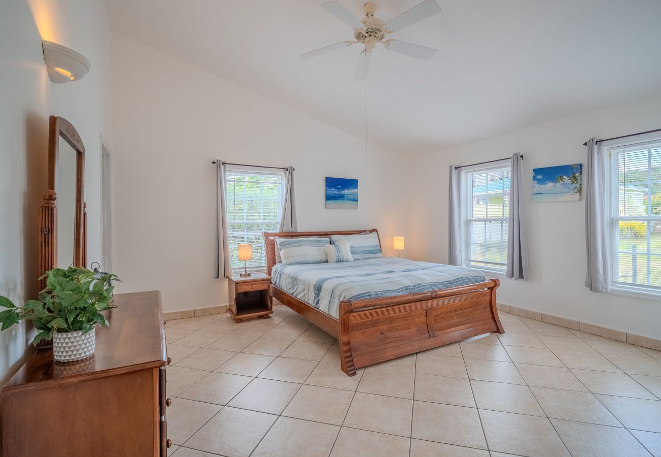 Villa in Jolly Harbour - Serene Poolside Sanctuary