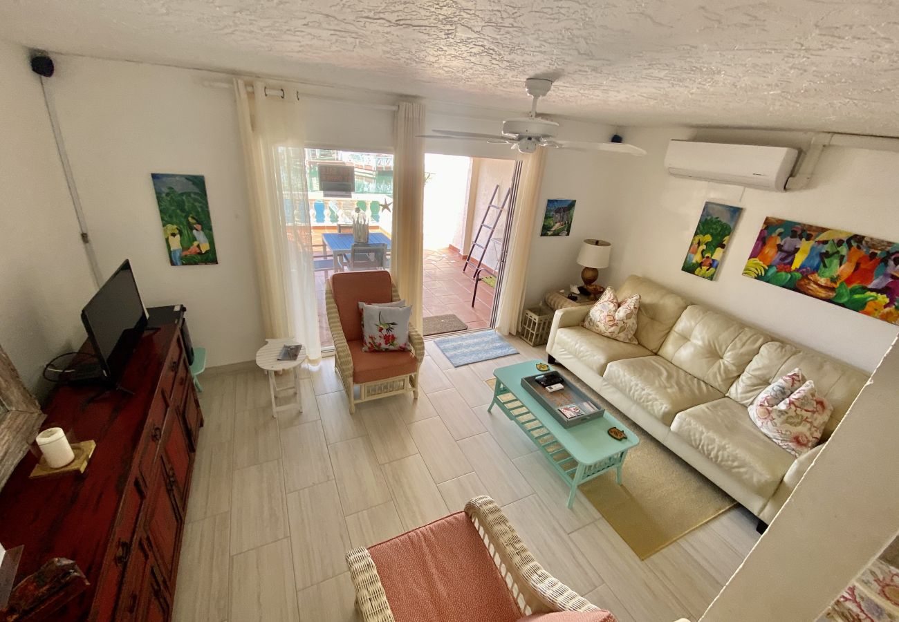Townhouse in Jolly Harbour - Lovely Two-bedroom Waterfront Villa Located In Jolly Harbour