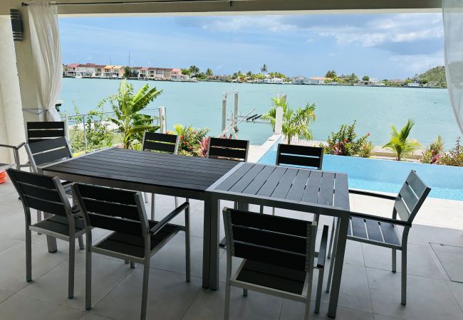 House in Jolly Harbour - Beautiful New Waterfront Home With Pool 