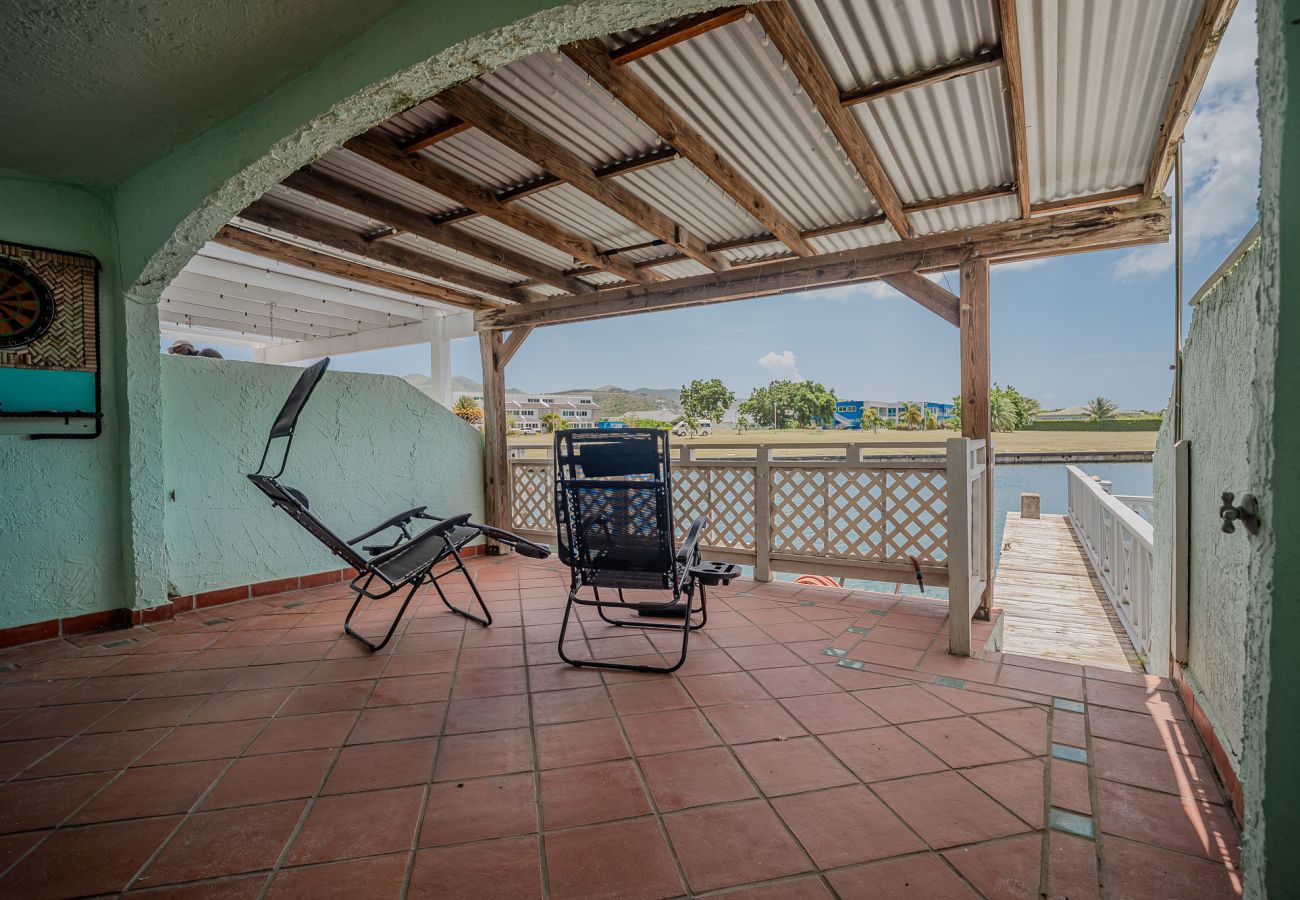 Villa in Jolly Harbour - Convenient Waterfront Villa