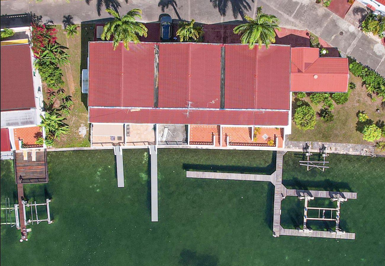 Townhouse in Jolly Harbour - Waterfront Villa Just Steps Away From The Beach