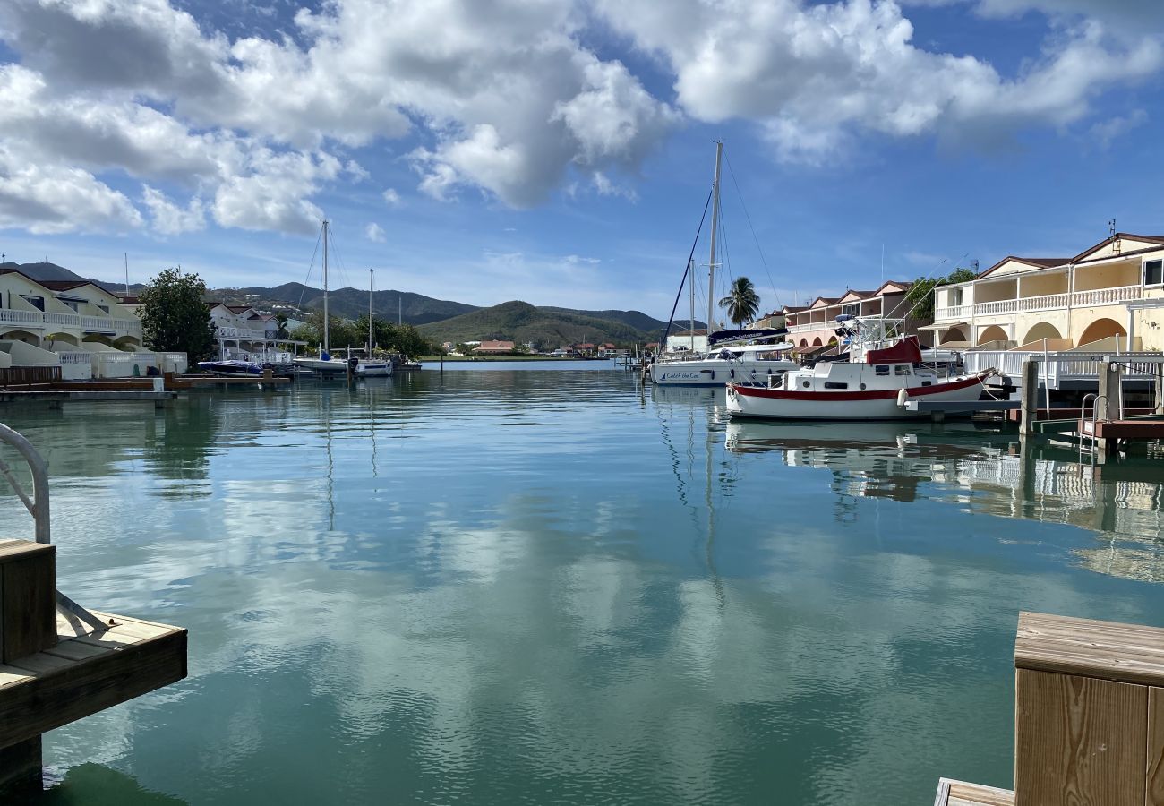 Townhouse in Jolly Harbour - Lovely Two-bedroom Waterfront Villa Located In Jolly Harbour