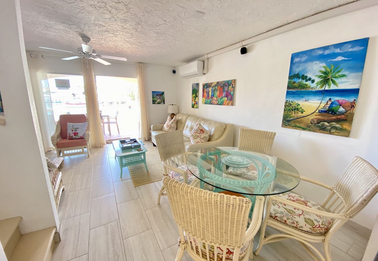 Townhouse in Jolly Harbour - Lovely Two-bedroom Waterfront Villa Located In Jolly Harbour