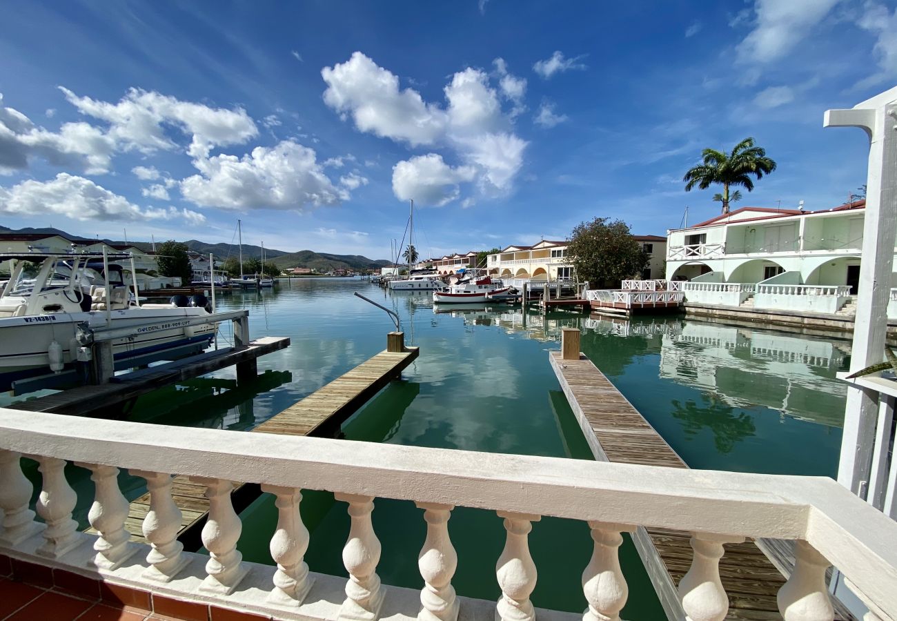 Townhouse in Jolly Harbour - Lovely Two-bedroom Waterfront Villa Located In Jolly Harbour