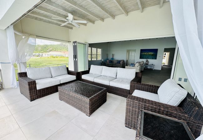 House in Jolly Harbour - Beautiful New Waterfront Home With Pool 