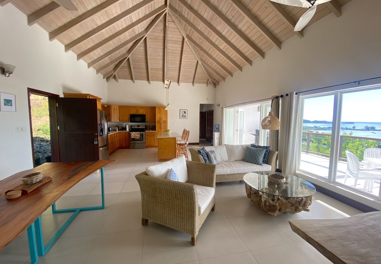 Apartment in Jolly Harbour - A Tranquil Retreat with Panoramic Ocean Views